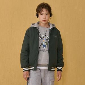 [오션스카이]공용 바시티 패딩 점퍼-EFJB4111C0C