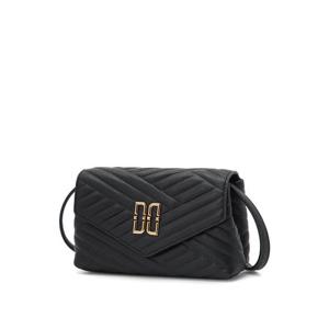 [닥스ACC][CARLISLE]블랙 DD로고 소가죽 크로스백 DCBA0F367BK