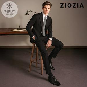 [지오지아] 데일리 블랙 미라클 정장세트 (AED4SB1201_AED4SP1201_BK)
