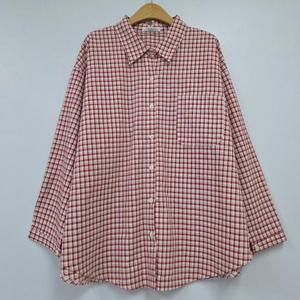 빅사이즈 502 클래식체크오버박스남방 DLYT917