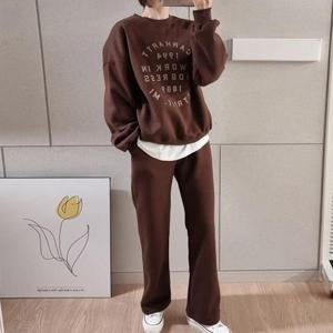 빅사이즈 511 둥근레터링추리닝세트 DNSV574