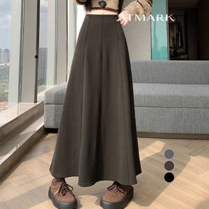 ATMARK 기모절개플레어롱스커트_AA59SK018G