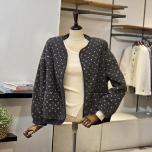 [반에이크]VB5ZCDM301Z_하트 양털 가디건 점퍼