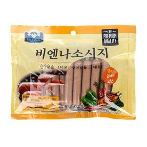 간식 비엔나소시지 오리 30p 야채믹스 벨버드 강아지