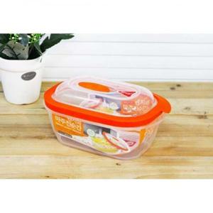 로이첸 렌지와 마주친 순간 밀폐용기 직사각 (900ml)