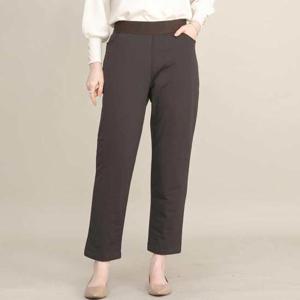 애비뉴투지 엄마옷 후끈 두툼 솜 패딩 겨울 허리밴드 일자 바지 팬츠 P02626