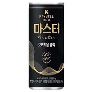 맥스웰하우스 마스터 오리지날 블랙 240ml x 60캔