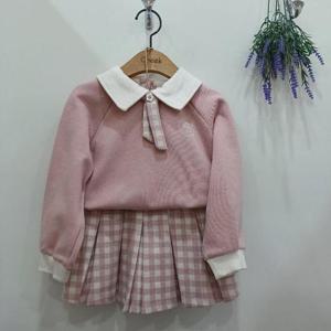 치크 sh06 맨투맨 주름치마 세트 CKSM2492G