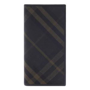 [버버리] 24FW 남성 체크 장지갑 (8098457 SHADOW 24F)