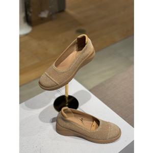 베어파우 ALYA 여성 캐주얼 경량 슬립온 키높이 브론즈글리터 K2988351RA-W