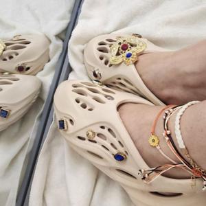 3종세트 해바라기 실팔찌 발찌 패션 풍수 악세서리