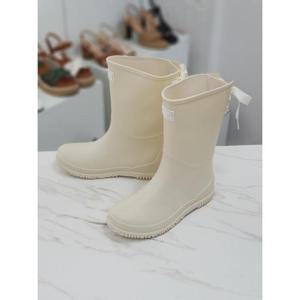 [한슈]통굽 레인부츠 앵글 장화 부츠 2.5cm HS386747vg (3817045