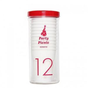 플라스틱컵 물컵 코멕스 피크닉컵 12p 레드