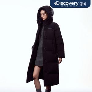 [디스커버리] 여성 반슬리 다운 롱패딩 (BLACK) DWDJ8F056-BKS