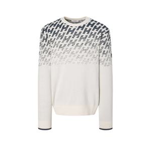 헤지스 골프 25FW 베이지 남성 H패턴 그라데이션 니트 HUSW5D718I1