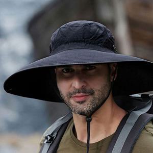 남자벙거지모자 와이드 넓은 챙 트레킹 등산 아웃도어 방수 모자