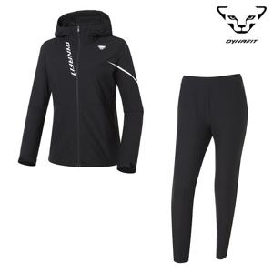 다이나핏 여성 우븐 기모 어설트  트레이닝 조거팬츠 셋트 YU22124Z1SET