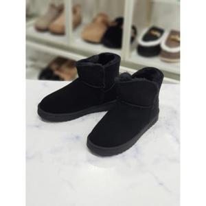 [한슈]한슈 세이브존07 스웨이드 통굽 숏부츠 3cm HS13345vk (26