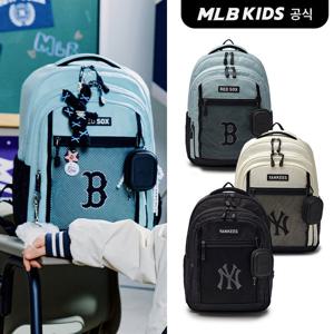 [MLB키즈]고학년 베이직 메쉬 책가방 (3color)7ABKB045N-SET