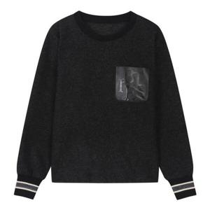 [베스띠벨리]레터링포켓밑단스트링맨투맨 24FWI41839GYD_YS