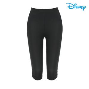 [디즈니골프]여성 아트웍 셔링 하프 레깅스 바지 DO2LPL091