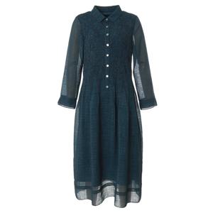 [조순희]자수 주름 시스루 원피스(JMFO310)