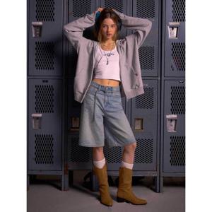 [후아유] 여성 Bermuda Denim Shorts(F) WHTJF4842F