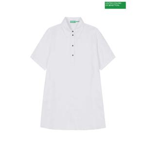 베네통 셔츠 원피스 4S_4AGHDV099