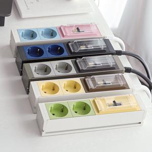 스윗홈 뉴잇 누전차단 고용량 알루미늄 납작 국산 멀티탭 2구 3m / 컴퓨터 산업용 안전 서버탭 에어컨