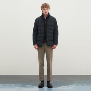 [인디안][광복점]중년 남성 가로 퀼팅 다운 사파리 MUOKA4W950654GL