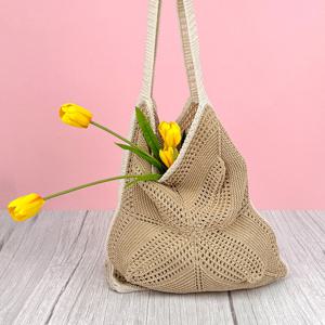 [아도라하우스]어반백 여성니트백 니트 숄더백URB_W024