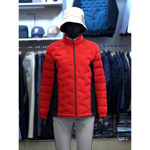 팜스프링스 세이브존03 팜스프링스 여성 골프 겨울 배색 튜브 덕 패딩 점퍼 AQSWDL234661A