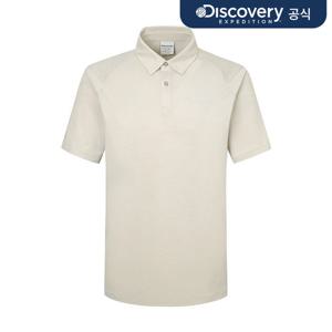 남성 라글란 UV차단 카라티 (D.Skin Beige)  DMTS6A053-NBD