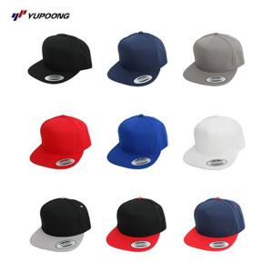 남자모자 교복몰 (YUPOONG) 유풍 5패널 스냅백 모자 9컬러