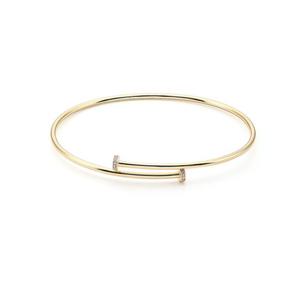 로이드 페기 크로스 14K 텐션 뱅글(S) LWB25046G