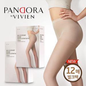 [다솔]비비안판도라 벌크형 팬티스타킹 12매 커피