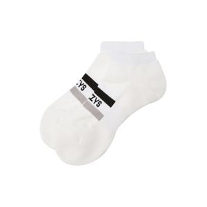 헤지스 골프 26SS 화이트 남성 로고 메쉬 라이너 양말 HUSS6E101OW