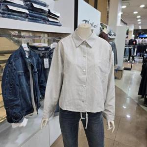 잠뱅이 동백01 여성 이중립 니트 티셔츠 BO3WSW658