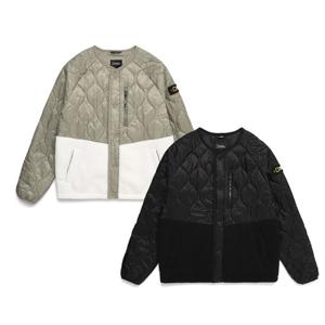 내셔널지오그래픽 N224UFJ902 플리스 우븐 믹스 세미 오버핏 자켓 2종 택 1