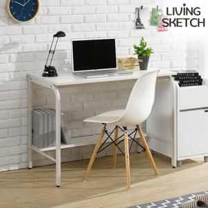 [리빙스케치] 국내제작 듀크 1000 WW 철제 책상[착불]컴퓨터 학생용 책상 다용도테이블