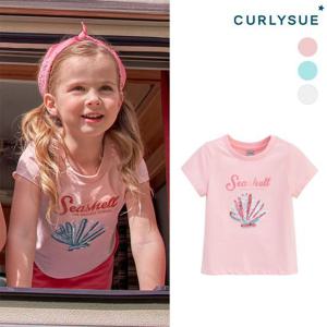 [컬리수]아동 캡슐 스팽글티셔츠 CPM1GATS09