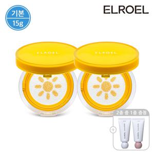 [기본] 엘로엘 파데프리 플러스 옐로우 선쿠션 본품2개+크레마 핸드크림