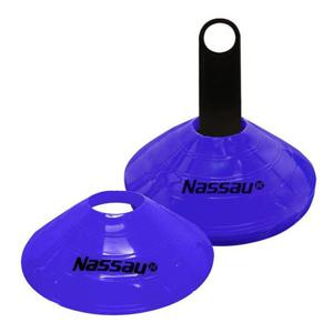 낫소 축구훈련용품 접시콘 세트 10개입 (블루) (NZTEC-004)