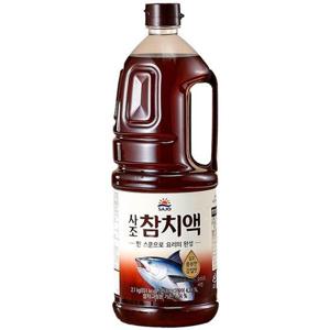 사조 참치액 2.1kg x 4개