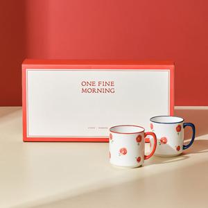 [한국도자기]한국도자기 x 시엔느 파인로즈 머그 2P 세트 (레드,블루)