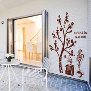 아트박스/낭만창고 idc016-커피콩나무&카페(대형)