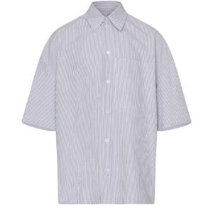 25 FW 보테가베네타 여성 반소매 셔츠 grey white BOTAJPX6GRY84ZA100 TP828424683