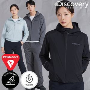 [백화점]디스커버리 24FW 이월할인 여성 프리마로프트 경량패딩 후드집업 자켓 DWSS80046