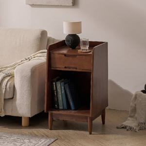 [GS비밀] 나무뜰 우디 원목 거실 사이드 테이블 높은 침대 협탁 VNM075C (착불)