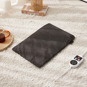 더안 전기온열 찜질기 커버형 안마매트 진그레이 소형